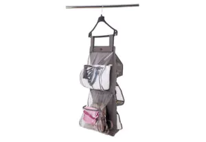 Подвесной органайзер для хранения сумок Plus - Цвет серый